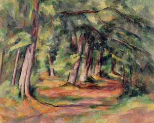 Sous-bois (vicino a Jas de Bouffan) 1890-94